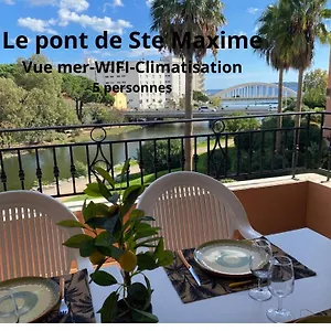 Appartement T3 Terrasse, Vue Et Piscine, Sainte-Maxime